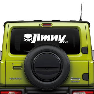 Suzuki JIMNY achterruit Punisher stickerstickerafbeeldingen
