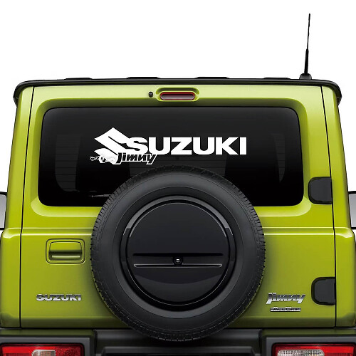 Suzuki JIMNY achterruitlogo stickerstickerafbeeldingen
