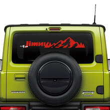 Suzuki JIMNY Mountains achterruitlogo stickerstickerafbeeldingen
 2