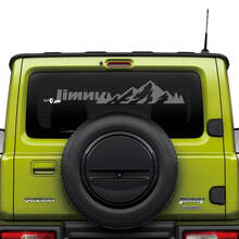 Suzuki JIMNY Mountains achterruitlogo stickerstickerafbeeldingen
 3