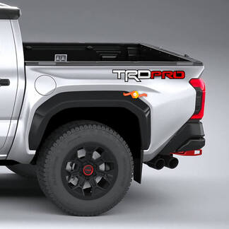 Paar TRD Pro Tacoma Toyota Racing Development Bed Side Truck Decals Stickers 3 kleuren
