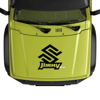 Suzuki JIMNY Hood Logo sticker stickerafbeeldingen
