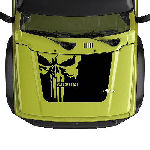 Suzuki JIMNY Hood Punisher stickerstickerafbeeldingen
