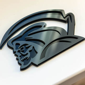 Reaper Demon 3D-badge Spatbordbadges embleem
