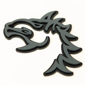 Bronco Horse 3D-badge Spatbordbadges embleem
