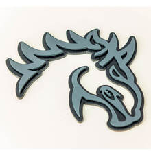 Bronco Horse 3D-badge Spatbordbadges embleem
 3