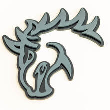 Bronco Horse 3D-badge Spatbordbadges embleem
 4