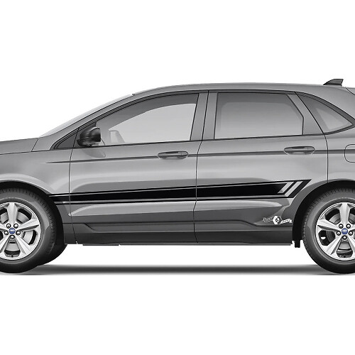 Musclecar Edge Doors Vinyl Racing Stripes carrosseriesticker vinyl grafische sticker
