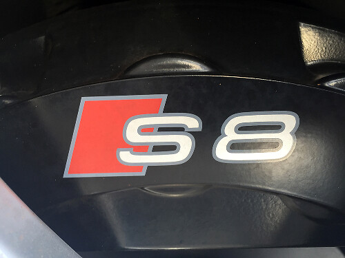 S8 Logo Remklauw Vinyl Decal Sticker voor Audi S8