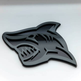 Shark 3D-badge spatbordbadges embleem
