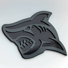 Shark 3D-badge spatbordbadges embleem
 5