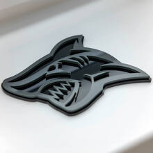Shark 3D voorspatbordbadge embleem_7