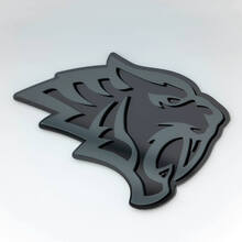 Helltiger Tiger 3D Badge Spatbordbadges embleem
 3