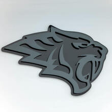 Helltiger Tiger 3D Badge Spatbordbadges embleem
 5