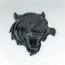 Helltiger Tiger 3D-badge Spatbordbadges embleem 2
 4