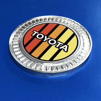 3D-badge Toyota Vintage TRD Retro Heritage Racing strepen metalen aluminium embleem
