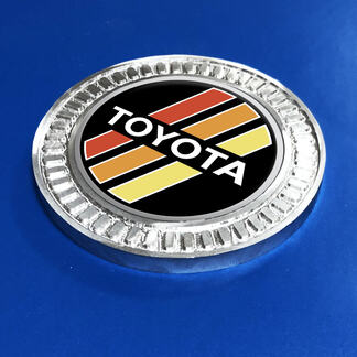 3D-badge Toyota Vintage TRD Retro Heritage Racing strepen metalen aluminium embleem 3
