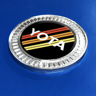 3D-badge Toyota Yota Vintage TRD Retro Heritage Racing strepen metalen aluminium embleem
