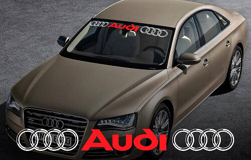 AUDI voorruit raam voorste sticker #3 voor A4 A5 A6 A8 S4 S5 S8 Q5 Q7 TT RS 4 RS8
