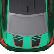 Kap en kofferbak CS CSL stijl streep voor BMW M4 M3 G82 G83 M Performance vinyl sticker
 3