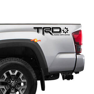 Toyota TRD Off Road Marine Corps Edition nachtkastje Truck stickers
