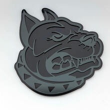 Pitbull 3D-badge spatbordbadges embleem
 7