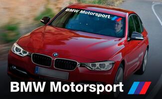 BMW Motorsport WINDSHIELD BANNER Raamsticker sticker voor M3 4 5 6 e46 e36

