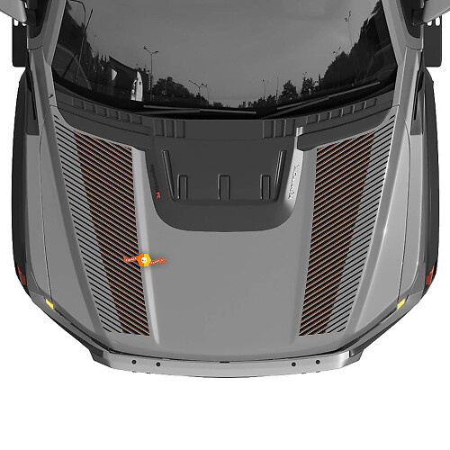 Hood Graphics 2024 Ford F150 Raptor R Vinyl Sticker sticker 2
