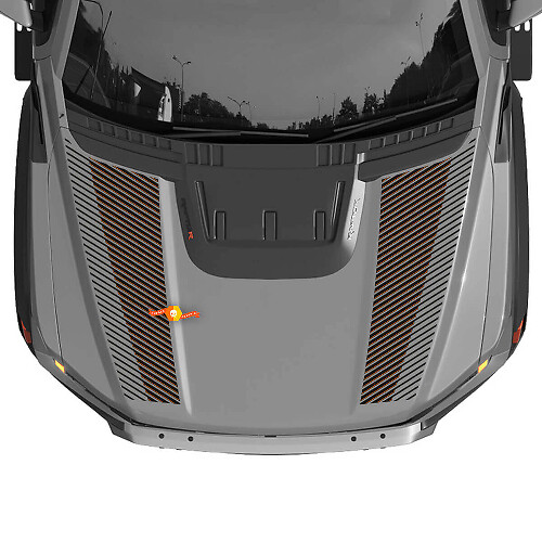 Hood Graphics 2024 Ford F150 Raptor R Vinyl Sticker sticker 2
