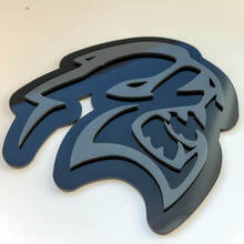 Aangepaste 3D-badge Hellcat Dodge Fender-badges embleem
 3