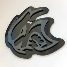 Aangepaste 3D-badge Hellcat Dodge Fender-badges embleem
 5