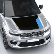 4xe Motorkap- en zijstrepen Vinyl Decal Kit voor Jeep Grand Cherokee 2022+_2