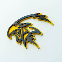 Custom Hellhawk Trackhawk 3D Spatscherm Badge Embleem_2