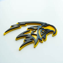 Aangepaste 3D-badge Trackhawk Hellhawk-logo Fender-badges embleem
 5