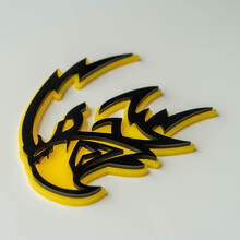 Custom Hellhawk Trackhawk 3D Spatscherm Badge Embleem_6