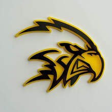 Custom Hellhawk Trackhawk 3D Spatscherm Badge Embleem_7