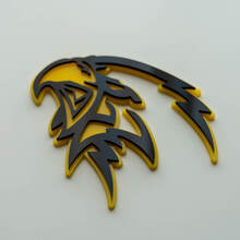 Aangepaste 3D-badge Trackhawk Hellhawk-logo Fender-badges embleem
 9