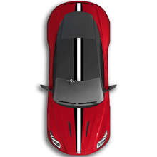 Aston Martin DB11 Full Body Twee Kleuren Streep Motorkap Dak Kofferbak Vinyl Decal Sticker 2 2