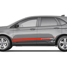 Ford Edge Doors Vinyl Rocker Panel Stripes carrosseriesticker vinyl grafische sticker 2
 3