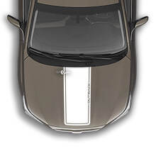 Hood Dual Stripes Vinyl Decal Graphics Sticker geschikt voor Suba Outback
 2