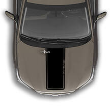 Hood Dual Stripes Vinyl Decal Graphics Sticker geschikt voor Suba Outback
 3