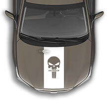 Hood Stripe Punisher Vinyl Decal Graphics Sticker geschikt voor Suba Outback
 2