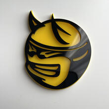 Aangepaste 3D Badge Drag Bee Dodge Charger Challenger logo Fender Badges embleem 2
 7