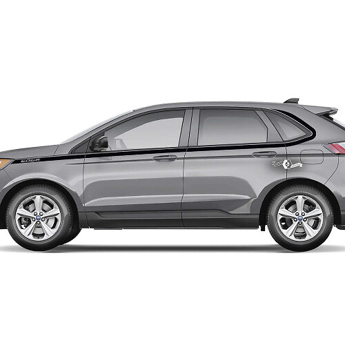 Ford Edge Doors Line onder de Windows Vinyl Rocker Panel Stripes carrosseriesticker vinyl grafische sticker
