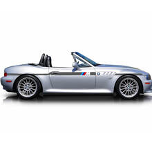 Paar BMW Z3 M strepen zijdeuren vinyl sticker
 2