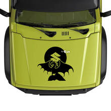 Suzuki JIMNY Hood Dragon op Sun Logo-embleemstickerafbeeldingen
 2