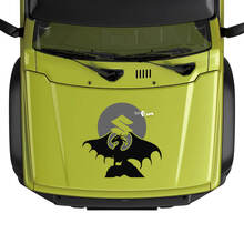 Suzuki JIMNY Hood Dragon op Sun Logo-embleemstickerafbeeldingen
 3