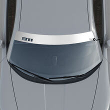 911 Logo voorruit met achtergrondstrepen set decal sticker 3 Voor Porsche 911 3