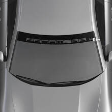 Panamera Letter Line Voorruit met Achtergrondstreep Decal Sticker 2 Voor Porsche Panamera 3