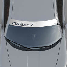 Turbo GT Lettering Voorruit Vinyl Decal Sticker Voor Porsche 911 Turbo GT 2